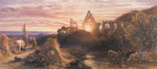 Harvesting, Samuel Palmer